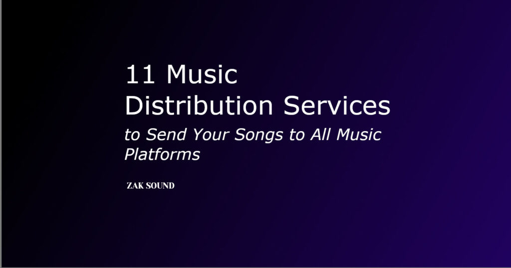 best music distribution services