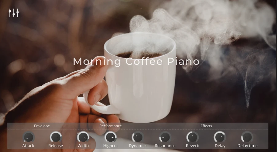 morning coffee piano