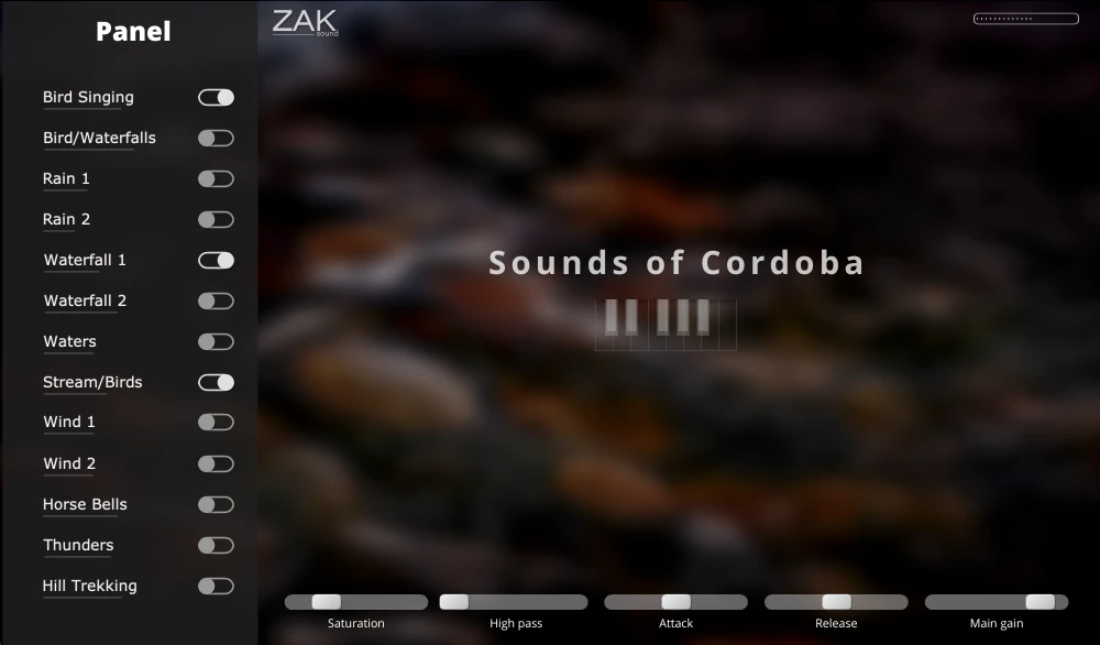 sounds of cordoba plugin