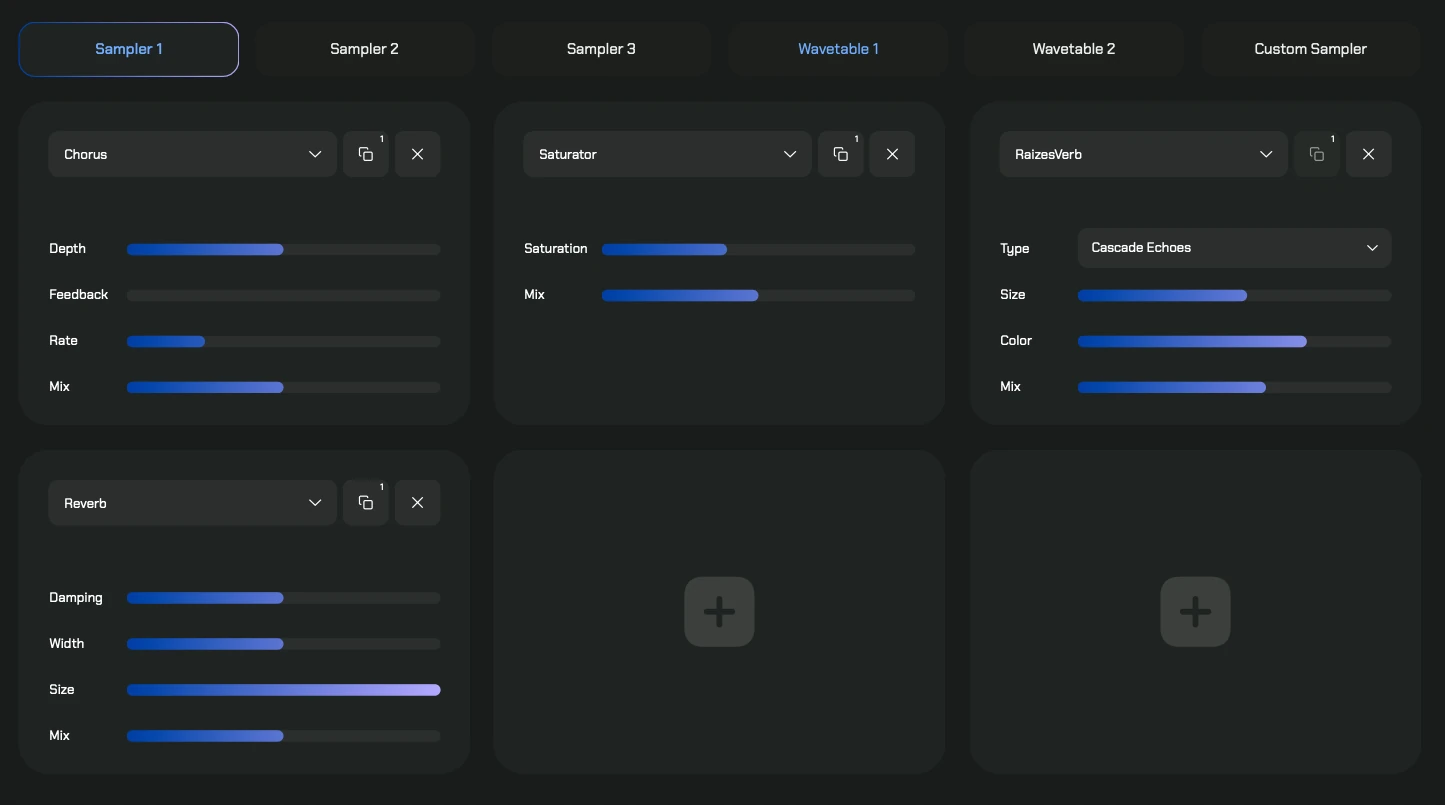 Copy/Paste FX Functions